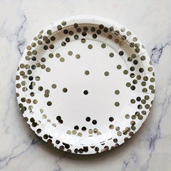 16pcs Disposable Dinnerware Set Paper Plates Napkins Cups Party Decoration