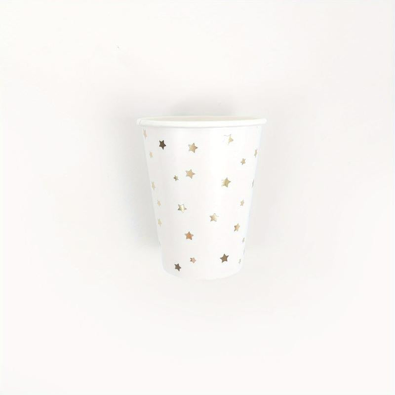 16pcs Disposable Dinnerware Set for Wedding Party Decoration