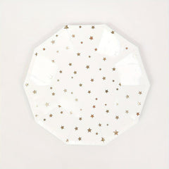 16pcs Disposable Dinnerware Set for Wedding Party Decoration