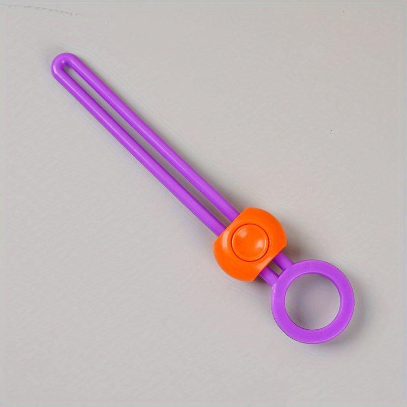 1pc Snack Sealing Clip Colorful Sealing Strap Kitchen Fresh Food Sealing