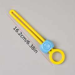 1pc Snack Sealing Clip Colorful Sealing Strap Kitchen Fresh Food Sealing