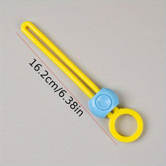 1pc Snack Sealing Clip Colorful Sealing Strap Kitchen Fresh Food Sealing