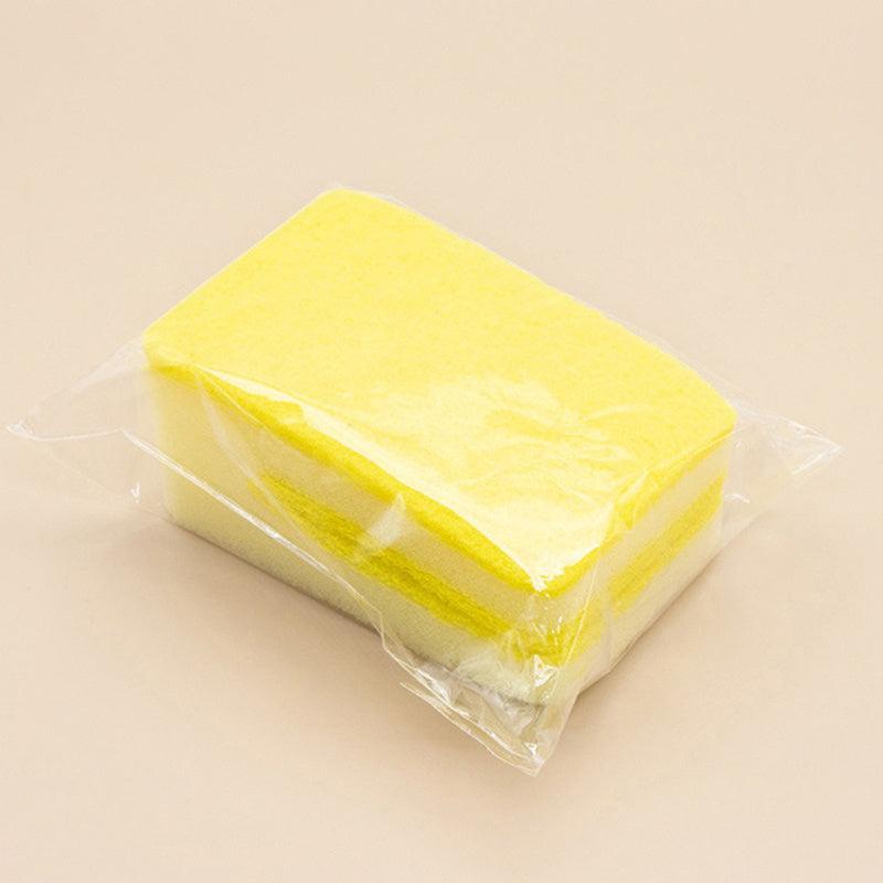 Kitchen Blade Dishwashing Sponge Double-sided Cleaning Magic Wipe