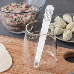 3PCS Stainless Steel Dumpling Making Tool Filling Spoon Wonton Spoon Scoop