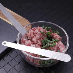 3PCS Stainless Steel Dumpling Making Tool Filling Spoon Wonton Spoon Scoop