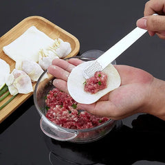 3PCS Stainless Steel Dumpling Making Tool Filling Spoon Wonton Spoon Scoop