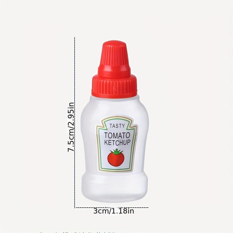 Mini Portable Sauce Bottle for Bento Plastic Seasoning Squeeze Bottle