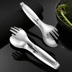 Stainless Steel Food Tong Buffet Hand Shaped Food Clip Kitchen Accessories