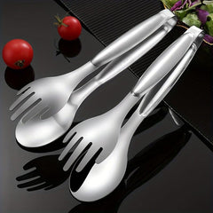 Stainless Steel Food Tong Buffet Hand Shaped Food Clip Kitchen Accessories