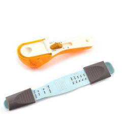 Adjustable Measuring Cups And Spoons Plastic Scoop Magnetic Kitchen Tools