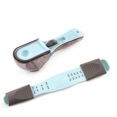 Adjustable Measuring Cups And Spoons Plastic Scoop Magnetic Kitchen Tools