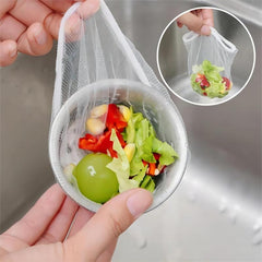 100pcs Disposable Sink Strainer Mesh Bag Kitchen Filter