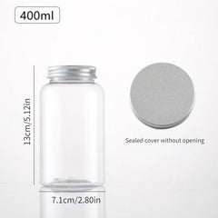 5 Pcs Disposable Drink Bottles for Milk Tea and Juice