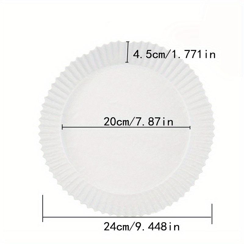 50 PCS Air Fryer Disposable Paper Liner for Baking Roasting
