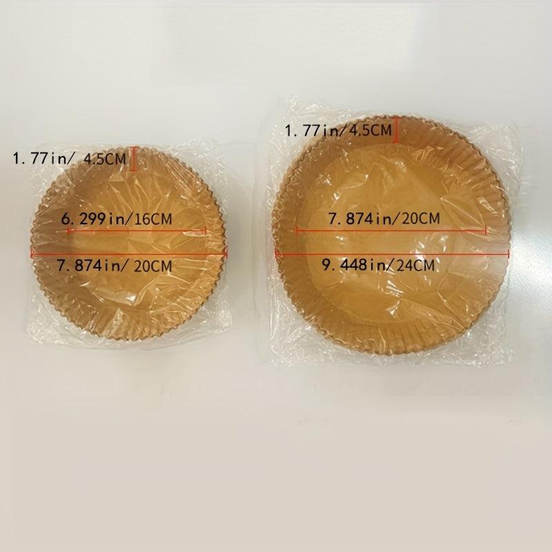 50 PCS Air Fryer Disposable Paper Liner for Baking Roasting