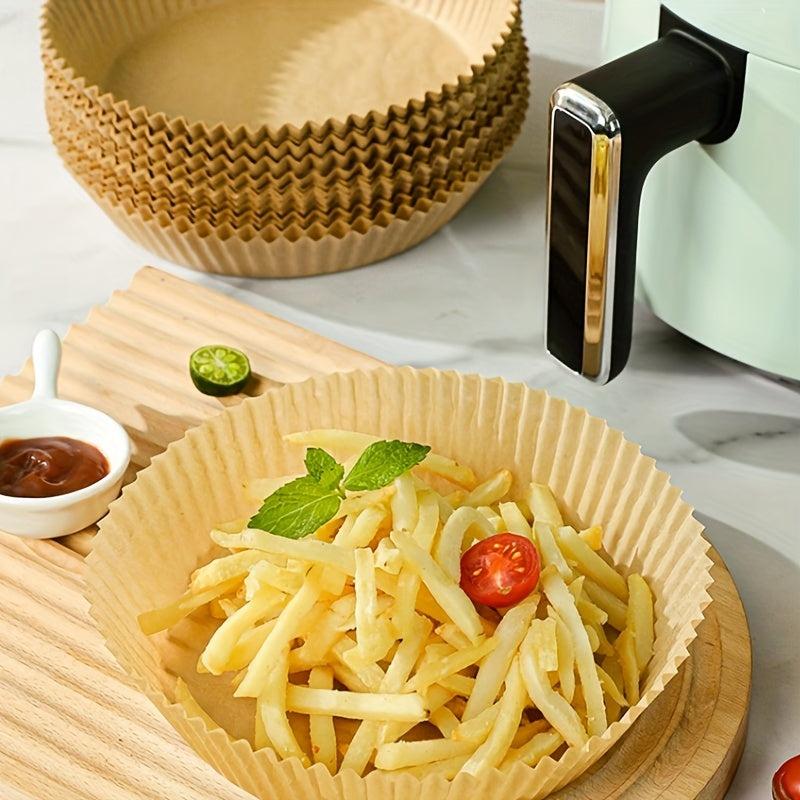 50 PCS Air Fryer Disposable Paper Liner for Baking Roasting