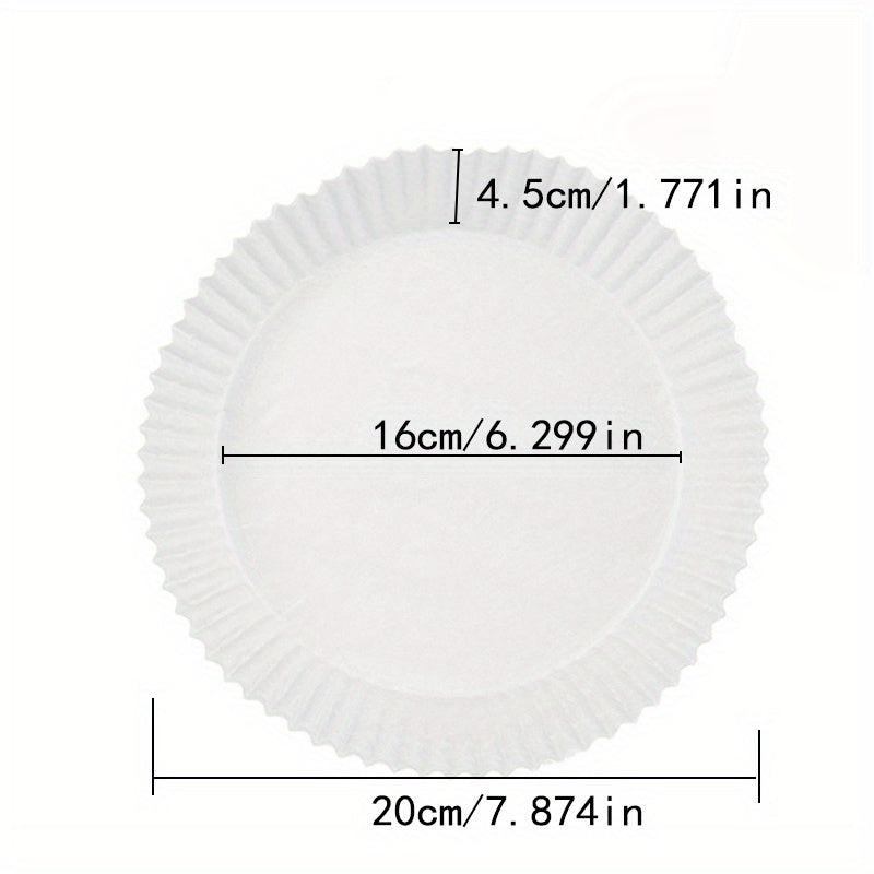 50 PCS Air Fryer Disposable Paper Liner for Baking Roasting