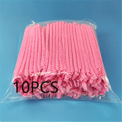 98pcs Disposable Pink Hair Net Elastic Dust Cap