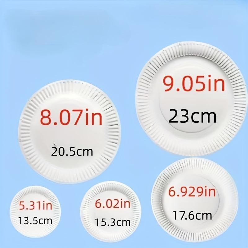 10pcs Disposable Cake Tray Meal Tray Set Fruit Tray