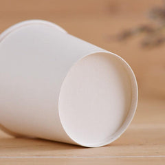 20pcs Disposable Coffee Cups 9oz Hot Drink Water Bathroom Mouthwash Cups