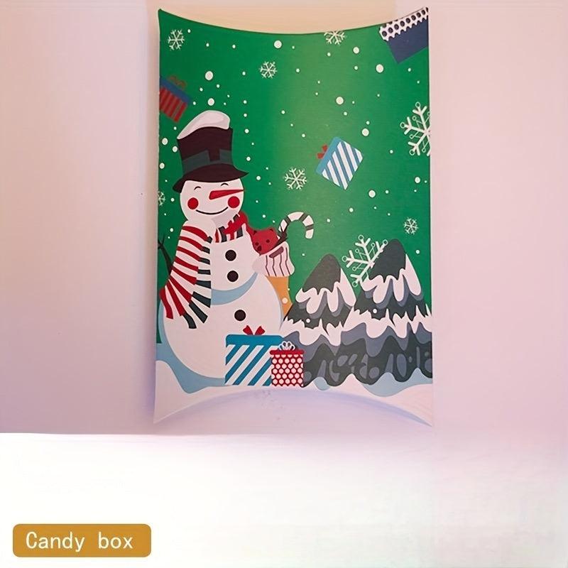 10Pcs Halloween Paper Funny Pillow Bags
