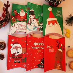 10Pcs Halloween Paper Funny Pillow Bags