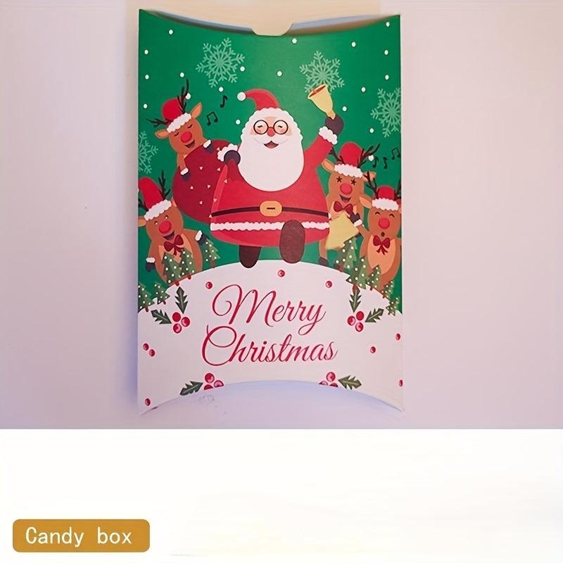 10Pcs Halloween Paper Funny Pillow Bags