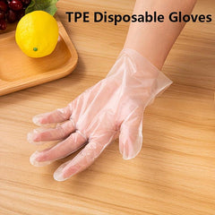 4 Boxes Food Disposable Gloves for Dishwashing & Beauty