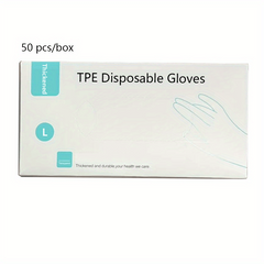 4 Boxes Food Disposable Gloves for Dishwashing & Beauty
