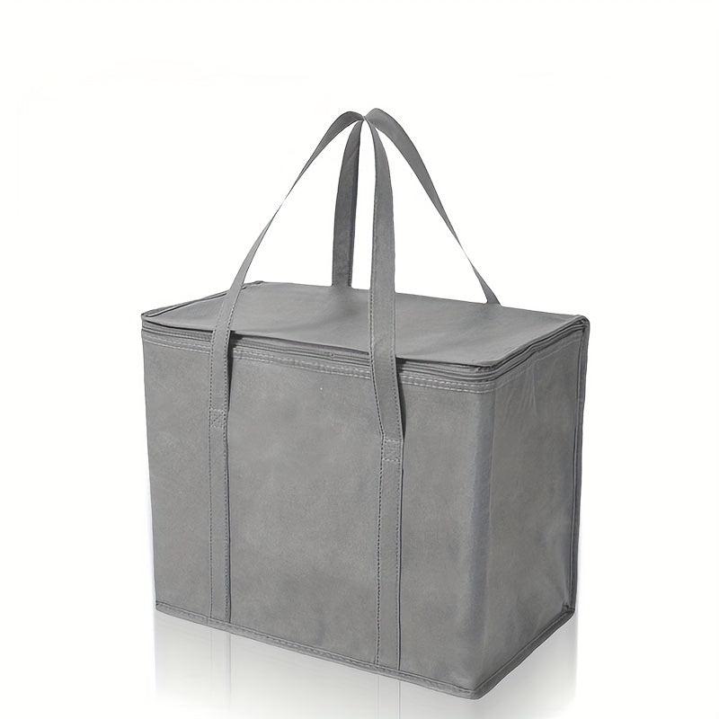 Insulated Grocery Bags Large Capacity Soft Cooler Hot & Cold Takeout Bag