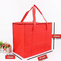 Insulated Grocery Bags Large Capacity Soft Cooler Hot & Cold Takeout Bag