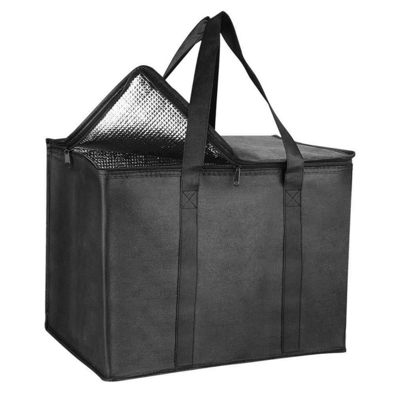 Insulated Grocery Bags Large Capacity Soft Cooler Hot & Cold Takeout Bag