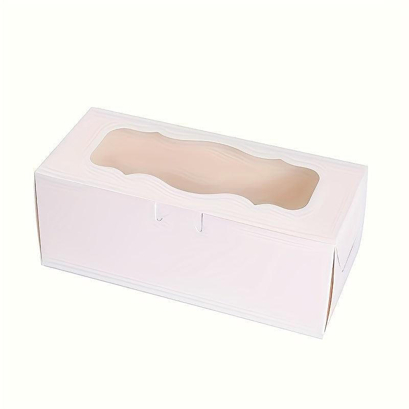 Christmas Bakery Treat Boxes With Window Bakery Gift Box