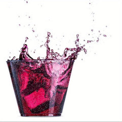 10pc Glitter Disposable Cups - Cocktail Wine Cup for Parties