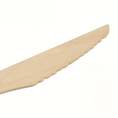 3PCS Disposable Wooden Tableware And Fork Set Biodegradable