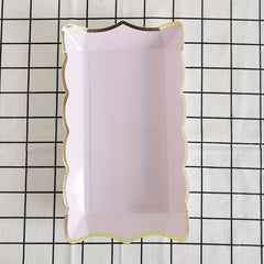 4pcs Disposable Paper Plate for Party Picnic Camping