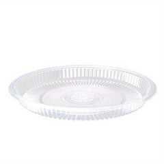 10pcs Disposable Plastic Plates Vegetable Plates Fruit Plates Thickened