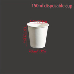 10pcs Thickened Paper Cup for Tea Juice Coffee