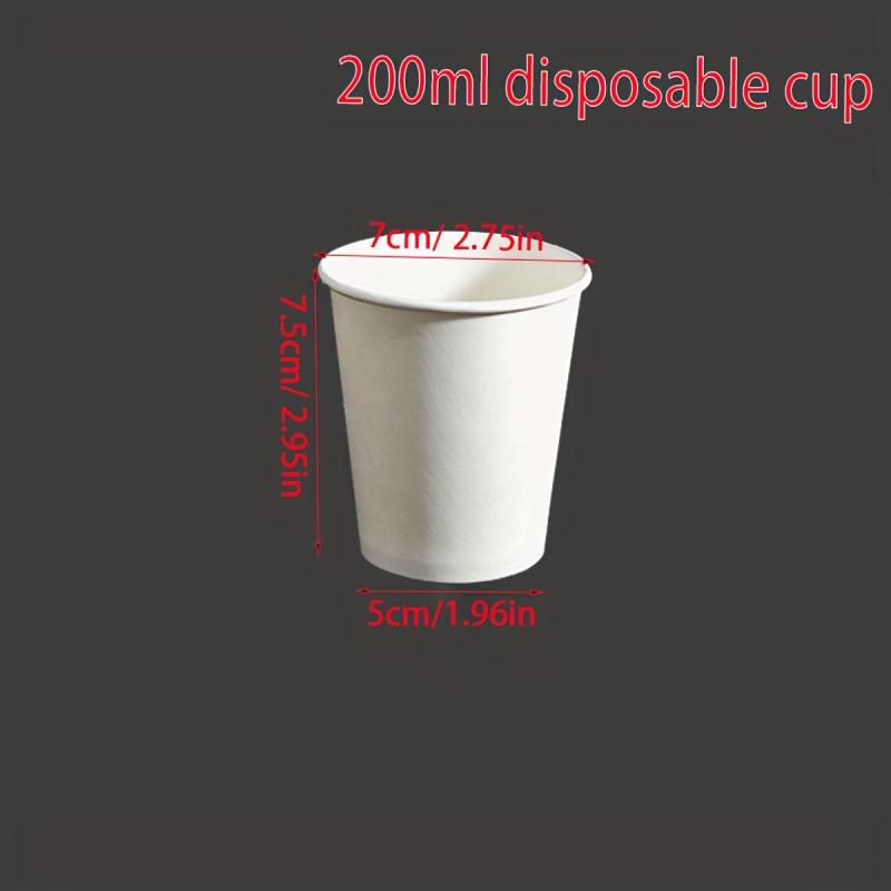 10pcs Thickened Paper Cup for Tea Juice Coffee