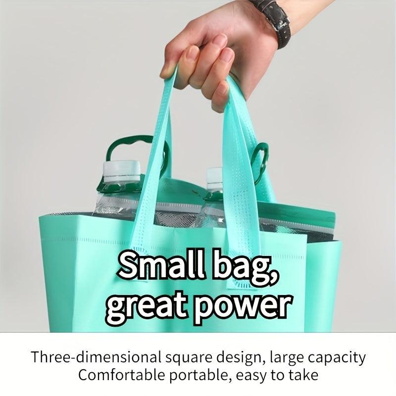 Aluminum Foil Insulated Take Away Bag Food Milk Tea Heat/Cold Preservation