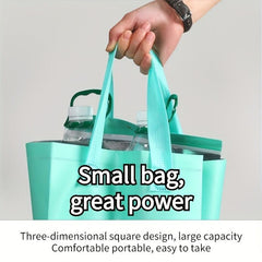Aluminum Foil Insulated Take Away Bag Food Milk Tea Heat/Cold Preservation