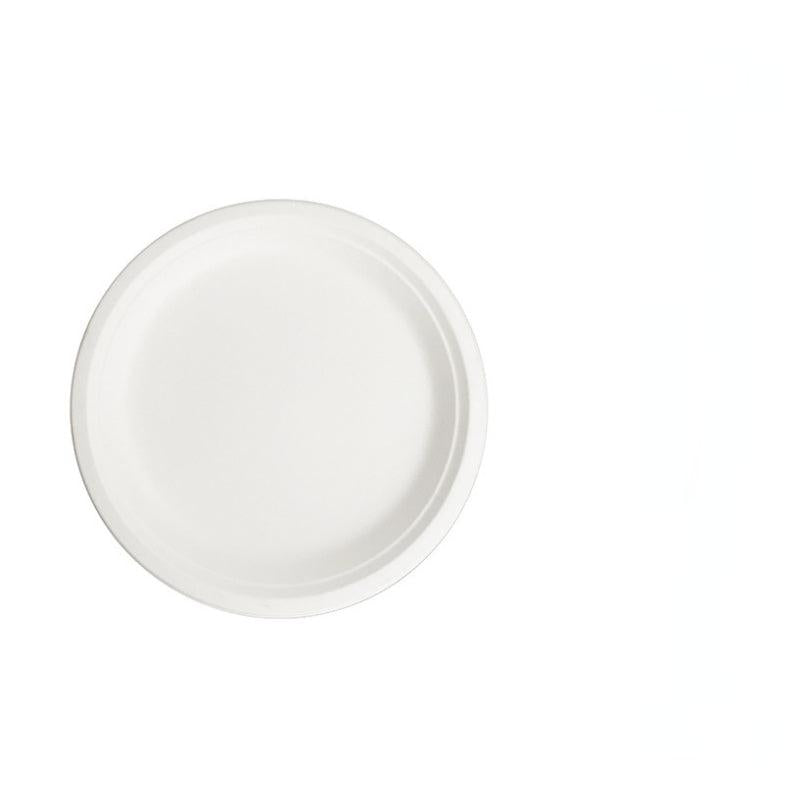 5pcs Sugarcane Bagasse Plate Disposable Plate Biodegradable Paper Plates