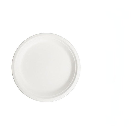 5pcs Sugarcane Bagasse Plate Disposable Plate Biodegradable Paper Plates