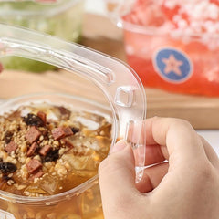 Clear Cake Carrier with Lid - Disposable Plastic Cupcake Boxes - Bulk Pack
