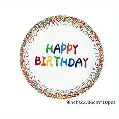 Birthday Party Supplies - Cartoon Balloon Pattern Party Decorations