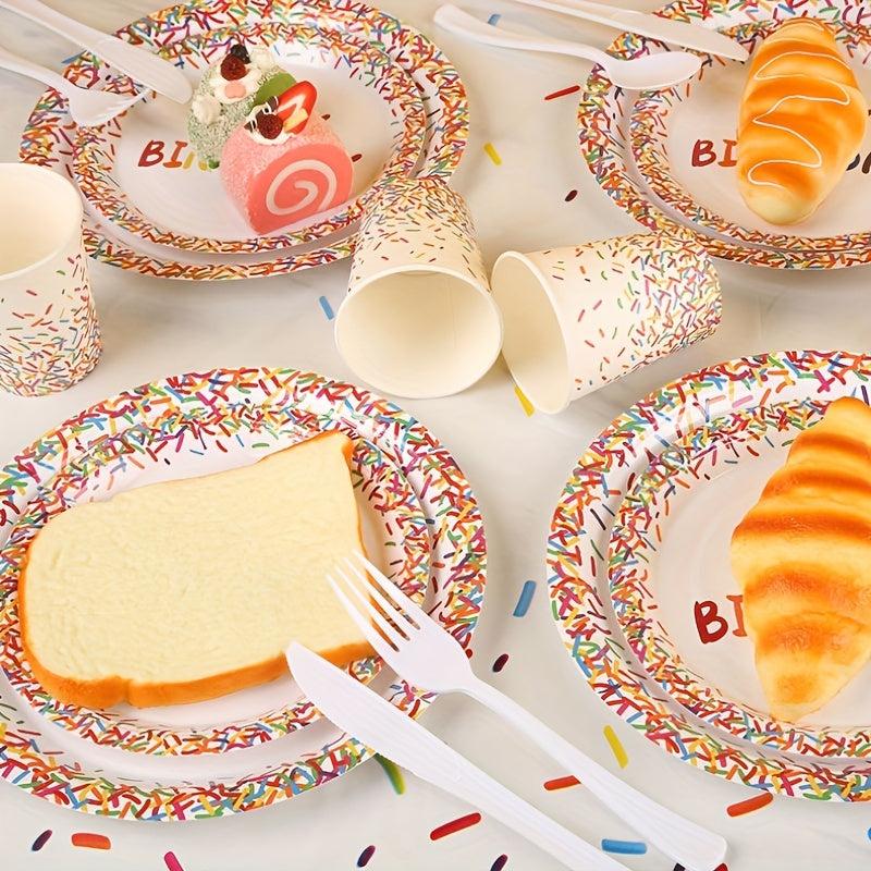Birthday Party Supplies - Cartoon Balloon Pattern Party Decorations