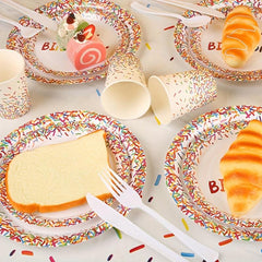 Birthday Party Supplies - Cartoon Balloon Pattern Party Decorations