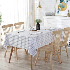 Waterproof Checkered Tablecloth Indoor Outdoor Dining Accessories