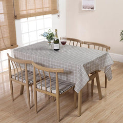Waterproof Checkered Tablecloth Indoor Outdoor Dining Accessories