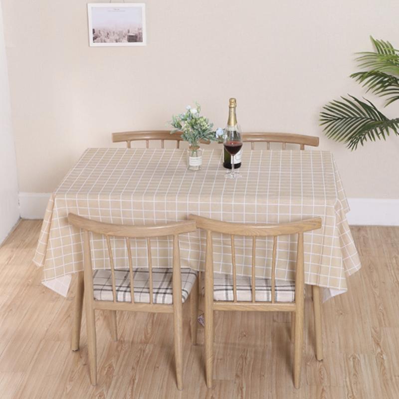 Waterproof Checkered Tablecloth Indoor Outdoor Dining Accessories